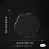 Bloque de Sello Transparente Acrílico DIY Multiespecificación con Impresión de Líneas de Cuadrícula Herramienta de Estampado para Scrapbooking y Tarjetas