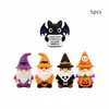 Navidad Nuevo Producto Gnomo Adornos de PVC Decoraciones Navideñas Papá Noel Figuras de Enano de Una Pieza