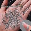 Joyería para Uñas Ojo de Caballo Corte de Gema Diamante Circonita Plana Mini Espiga de Trigo Blanca Seiko 5A Alta Calidad Súper Brillante