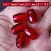 Contas de barril de âmbar sintético imitação de sangue Contas espaçadoras do Tibete Contas soltas Contas de Buda para DIY Acessórios de joias Bodhi Atacado