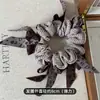 Goma para el pelo con lazo tejido estilo coreano para mujer, Cuerda para moño retro de otoño e invierno, Goma para el pelo, Cinta para el pelo, Accesorio para el pelo