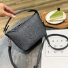 Bolsa Feminina de Couro Genuíno Nova Chegada Bolsa de Mão Versátil H Home Mais Vendido Original em estoque Bolsa para Marmita Fivela Prateada Explosões Transfronteiriças