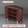 Carro de Lino para Habitación de Hotel de Acero Inoxidable Bolsa de Lino para Casa de Huéspedes Carro de Empuje de Lino Silencioso Engrosado Carro de Bocas para Limpieza Multifuncional