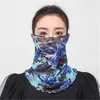 Mascarilla de sol de verano toalla facial bufanda de equitación para mujer manga para el cuello máscara facial anti-ultravioleta bufanda velo protección del cuello venta al por mayor