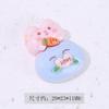 Superficie brillante sólida serie de animales postres pasador DIY calcomanías para vaso de agua carcasa de teléfono móvil agujeros para zapatos TikTok accesorios de resina