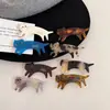 Pinza para el Cabello de Acetato Estilo Coreano, Gatito Lindo con un Toque Femenino, Versátil para Flequillos y Cabello Fino, Accesorio para el Cabello para Mujeres