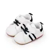 Primavera e Outono Novos Sapatos de Bebê Moda Sapatos para Crianças de 0 a 1 ano Meninos e Meninas Bebê Sola de Borracha Macia Sapatos para Crianças Antiderrapantes