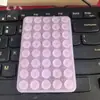 Explosiones transfronterizas ventosa de silicona para teléfono móvil 24 ventosa de doble cara cuadrada funda de cuero para teléfono móvil 40 ventosa de silicona
