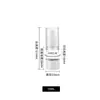 15ml 30ml 50ml Alta Transparencia como Botella de Bomba para Loción de Pared Gruesa Botella Pulverizadora de Niebla Fina Portátil para Viajes Botella Rellenable