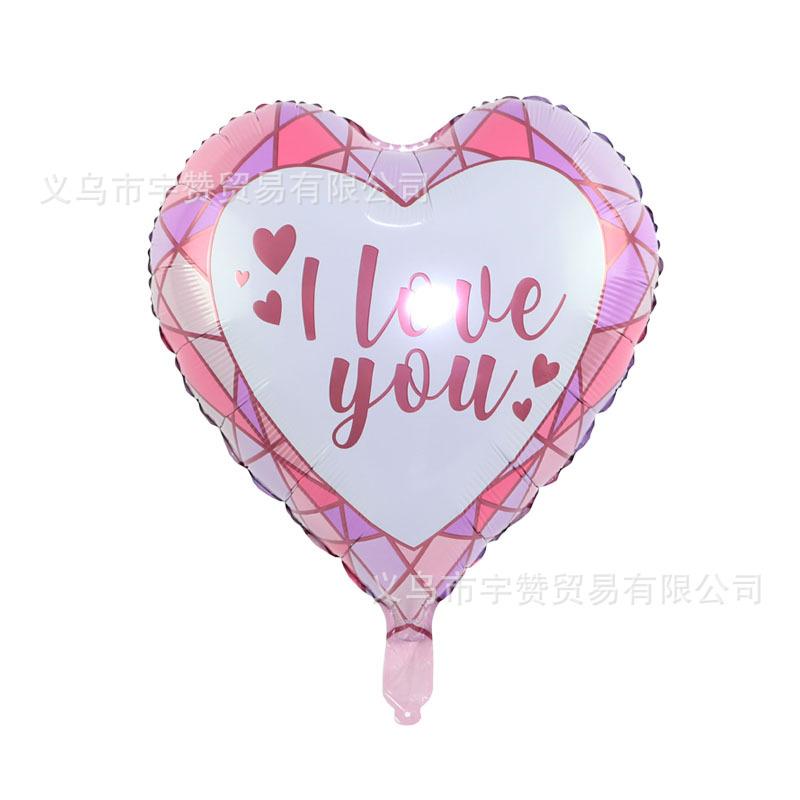 18寸钻石i love you