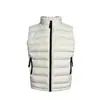Chaleco de plumón negro ligero acanalado para hombre, adecuado para usar en capas en invierno, prenda exterior sin mangas, chaqueta de algodón con cuello alto