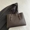 Bolsa Moda 2024 Outono e Inverno Nova Bolsa Tote Bolsa de Ombro de Alta Classe Bolsa de Grande Capacidade Bolsa Portátil