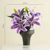 Vaso Moderno Minimalista de Cerâmica Preta com Design Único para Decoração em Hall de Entrada e Sala de Estar, Ornamento para Arranjo de Flores