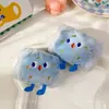 Faixa de cabeça de pelúcia divertida e peculiar para mulheres, com design de desenho animado, textura fofa e estilo de coroa alta, perfeita para lavar o rosto e adicionar um toque de sofisticação aos seus acessórios de cabelo.