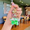 Llavero Creativo Serie Océano Relleno de Aceite Pez Payaso Estrella de Mar Pez Pequeño Colgante de Bolso Decoración de Llavero