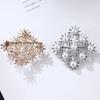 Lanhao nuevo estilo coreano elegante moda combinable broche geométrico de perlas accesorios broche unisex ramillete al por mayor