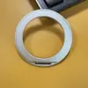 Soporte de Hebilla de Anillo Magnético en la Parte Trasera de la Funda del Teléfono Móvil Puede Girar 360 Grados, Accesorios Redondos de Soporte Magnético para Teléfono Móvil