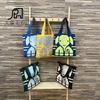 Bolsa de Palha Colorida com Desenho de Elefante Mori Transfronteiriça Portátil da Amazon Bolsa de Tricô Criativa Coreana Bolsa de Lã para Compras