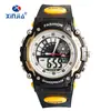 Mira versión coreana transfronteriza de moda simple casual luminoso electrónico deportivo reloj deportivo para estudiantes varones