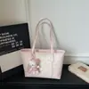 Bolsa de axila feminina de alta qualidade estilo coreano, novo modelo 2026, bolsa de ombro versátil para o dia a dia, bolsa tote de grande capacidade para estudantes