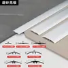 Hebilla Universal de Aleación de Aluminio Ultraestrecha para Suelos de Madera, Tira de Transición para Umbral, Tira de Recorte para Borde de Puerta
