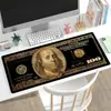 Alfombrilla de Ratón Grande de Venta Caliente Transfronteriza con Motivos de Dólares y Oro, Alfombrilla de Ratón para Oficina, Alfombrilla de Ratón para Escritorio, Se Puede Etiquetar y Enviar en Nombre de Otros