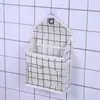 Bolsa Colgante de Almacenamiento de Tela Almacenamiento junto a la Cama Bolsa de Almacenamiento para Dormitorio Bolsa de Almacenamiento para Artículos Varios Libros Montaje en Pared Tipo Pared Trasera de Puerta Almacenamiento