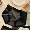 Ropa Interior para Mujer 10A Algodón Antibacteriano Entrepierna Extendida Cintura Media Tejido de Malla Cómodo Sin Costuras Transpirable Calzones para Mujer