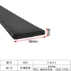 Tira de Sellado de Espuma EPDM Tira de Esponja de Caucho EPDM Mecánica Marina Anticolisión Tira Cuadrada de Espuma EPDM