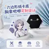 Insignia de Hojalata con Forma Hexagonal Merchandising de Anime Insignia Broche Creativo Insignia 2D
