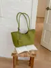 Bolso de gran capacidad con patrón tejido para el día a día, nuevo modelo 2026, bolso de hombro o axila relajado y simple, bolso tote a la moda