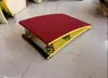 Cama Elástica de Mola para Atletismo e Artes Marciais, Cama Elástica Infantil para Saltos, Piruetas, Salto em Distância e Treinamento de Piruetas Laterais