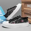 Zapatos para Hombre 2026 Estilo Nuevo Estilo Chino Transpirables Zapatos a Cuadros con Cordones Zapatos para Hombre de Caña Baja Zapatos Casuales de Lona para Hombre