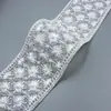 6,5cm Tubo de Pérola de Organza Renda Pesada Pérola Vestido de Casamento Dinastia Han Bordado Renda Estilo Chinês Punho Acessórios Acessórios