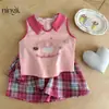 [Nengli] Ropa de Verano para Niñas 2026 Nuevo Estilo Princesa de Verano Conjunto de Bebé Ropa para Niños Ropa para Niños Muy Bonita