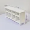 Muebles en Miniatura para Casa de Muñecas Impresos en 3D, Adornos de Modelo, Gabinete de TV Ikea, Juguete, Decoración de Escritorio, Regalo
