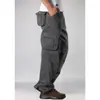 Pantalones de Trabajo Transfronterizos Amazon para Hombre Primavera y Otoño, Pantalones Largos para Hombre para Exteriores, Pantalones para Hombre con Múltiples Bolsillos, Pantalones Casuales Rectos Holgados, Comercio Exterior