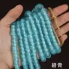 Contas Cilindricas Nepalesas Lápis Lazúli Turquesa 32 Facetas Semi-Acabadas Acessórios DIY Acessórios de Contas Fabricante Fornecimento Direto Joias