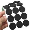 Pé de Borracha de Silicone com Malha Preta de 3mm Autoadesivo com Suporte Adesivo, Pad Antiderrapante para Suporte de Celular com Vedação e Absorção de Choque