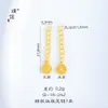 Accesorios para bricolaje de la tienda Puzuo Gold: Calabaza Chapada en Oro, Corazón, Bolsa de la Suerte, Cadena de Cola, Cadena de Extensión, Pulsera, Collar y Cierre Final