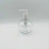 PET24 Dentes 240ml Garrafa Esférica Criativa Frasco Especial para Reembalagem de Loção Frasco Borrifador Líquido Garrafa para Bebidas de Grau Alimentício