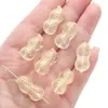 Cuentas de Cristal Forma de Cacahuete 12X23mm Sueltas Hechas a Mano para Pulsera DIY Cadena de Teléfono Decoración de Joyería Venta al por Mayor