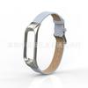 Adecuado para pulsera Xiaomi 3/4 generación pulsera de metal correa de cuero correa de repuesto de cuero PU ventas directas de fábrica