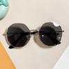 Nueva Moda Retro Parasol Lindo Protección UV Gafas de Sol para Niños Ins Distintivo Amor Gafas de Sol Decorativas Trendy