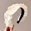 Diadema dulce a cuadros de dopamina para mujer, fresca y casual para el uso diario, diadema de corona alta para maquillaje y lavado de cara, accesorio para el cabello