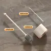 Cepillo de Inodoro de Pared sin Puntos Muertos para el Hogar Juego de Dos Piezas Cepillo de Inodoro Juego de Cepillos de Limpieza para Baño Cepillo Cepillo de Inodoro de Mango Largo