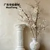 Columna romana tallada de superficie lisa GRG para entrada de sala de estar, pilar decorativo de pie, adorno de paisaje interior, directo del fabricante