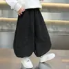 Pantalones de Felpa para Niños Invierno 2026 Nuevo Estilo Pantalones Súper Bonitos para Niños Invierno Travieso Genial Niño Pantalones Gruesos Calientes