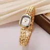 NAIDU Nuevo Elegante Estilo Coreano Nuevo Producto Elegante Pequeño Dorado Reloj de Dama Estilo Femenino Nicho Más Vendido Alto Valor de Apariencia