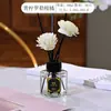 Difusor de Aroma Oriental Sem Chama com Varetas de Rattan, Difusor de Aroma Sem Chama Específico para Dormitórios, Difusor Sem Chama para Ambientes Internos para Ar Fresco